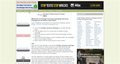 Desktop Screenshot of foreign-currency-exchange.localbizguide.info