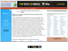 Tablet Screenshot of house-cleaning.localbizguide.info